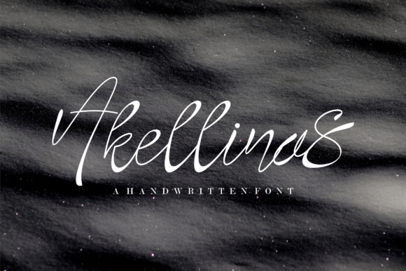Akellinas: A Sophisticated Script Font for Business