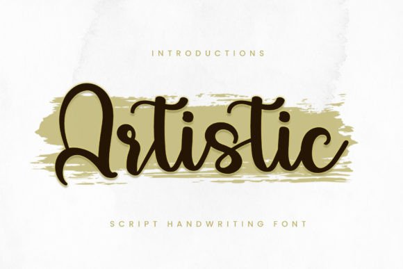 Artistic: A Handwritten Font for Elegant Design