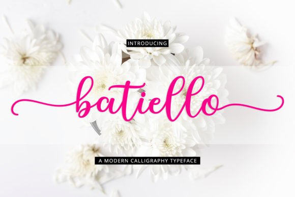 Batiello: A Script Font for Web Design