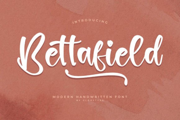 Bettafield: A Modern Handwritten Font