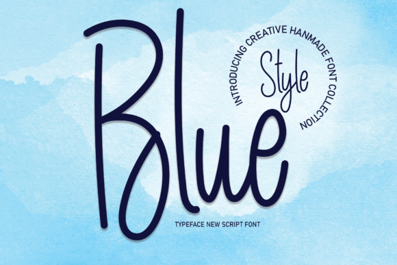 Blue: A Timeless Handwritten Font