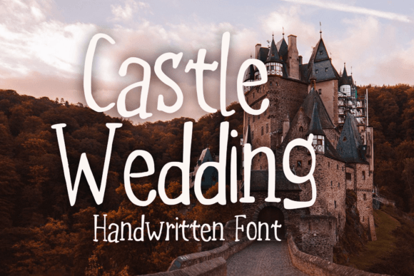 Castle Wedding Font for Business