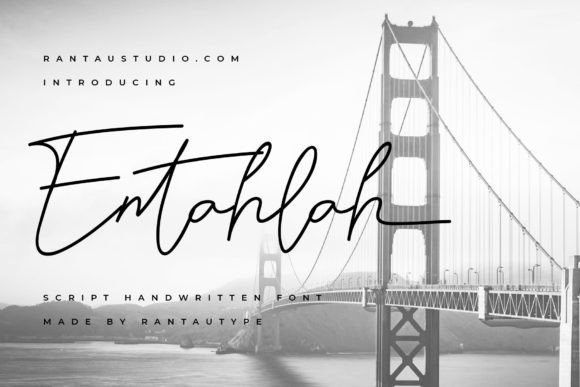 Entahlah: A Beautiful Script Font for Creators