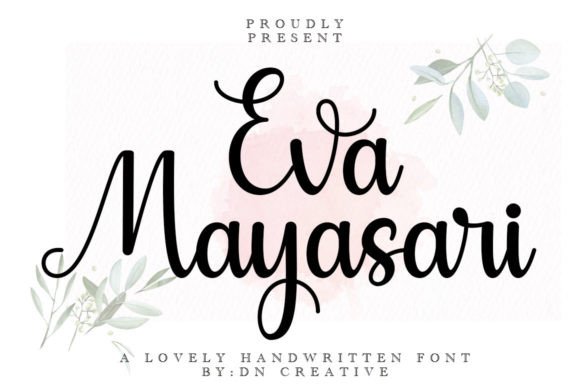 Eva Mayasari: A Font for Elegant Branding