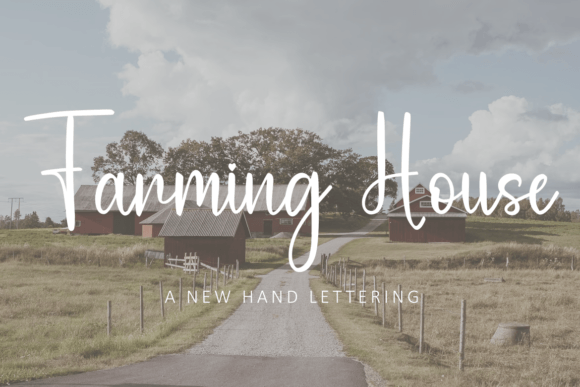 Farming House Font for Branding
