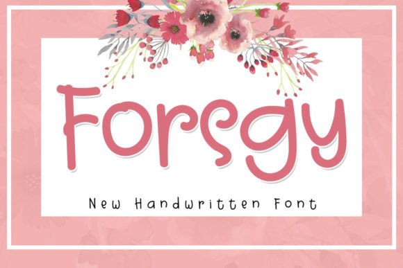 Forsgy Font: Elegant Script for Editorial Design