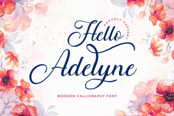 Hello Adelyne Font Review