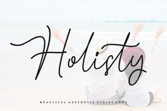 Holisty: A Script Font for Web Design
