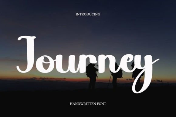 Journey: A Magical Handwritten Font