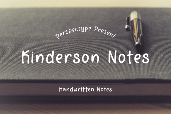 Kinderson Notes: A Handwritten Font for Digital Marketing