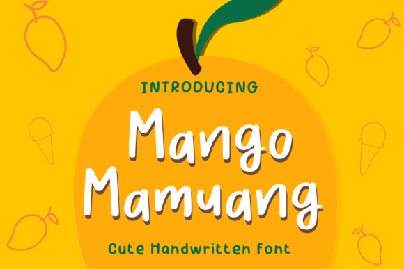 Mango Mamuang: A Handwritten Font for Elegant Design