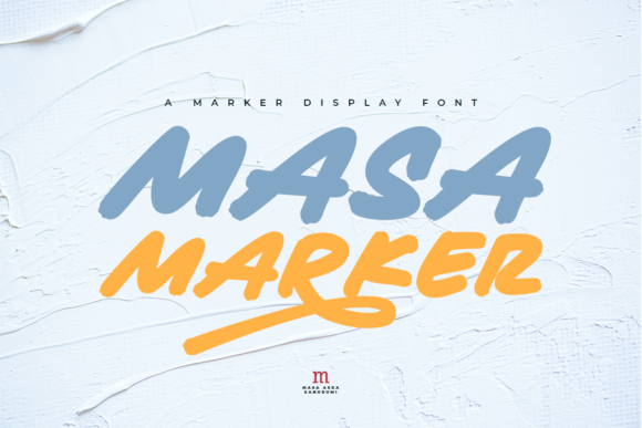 Masa Marker: A Stylish Font for Business