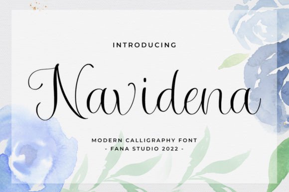 Navidena: A Script Font for Real Design Work