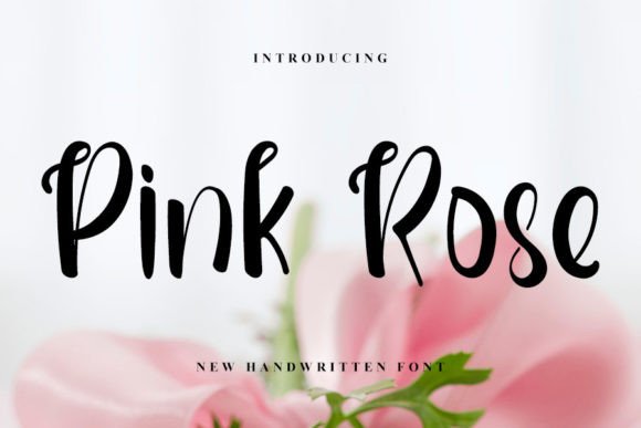 Pink Rose: A Stylish Script for Branding