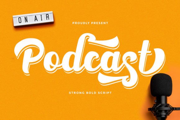 Podcast: A Bold Handwritten Font