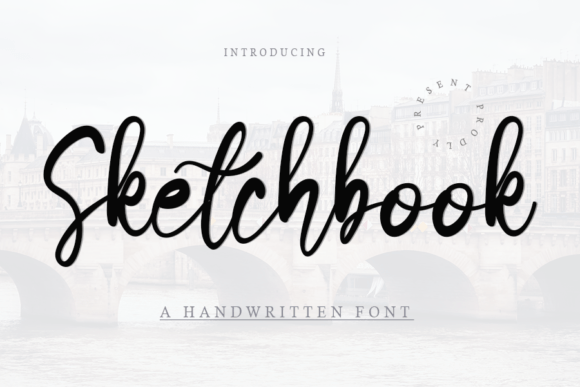 Sketchbook: A Handwritten Font for Creative Makers