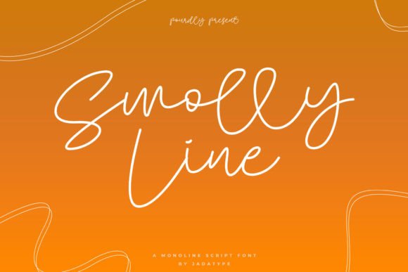 Smolly Line: A Timeless Script Font
