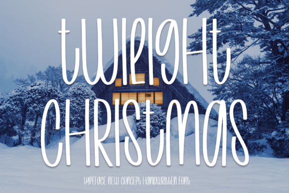 Twilight Christmas Font for Bold Campaigns