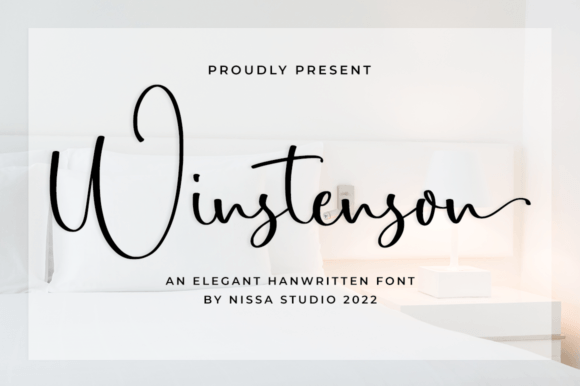 Winstenson: A Modern Handwritten Font